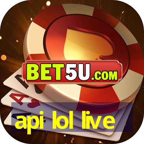 api lol live